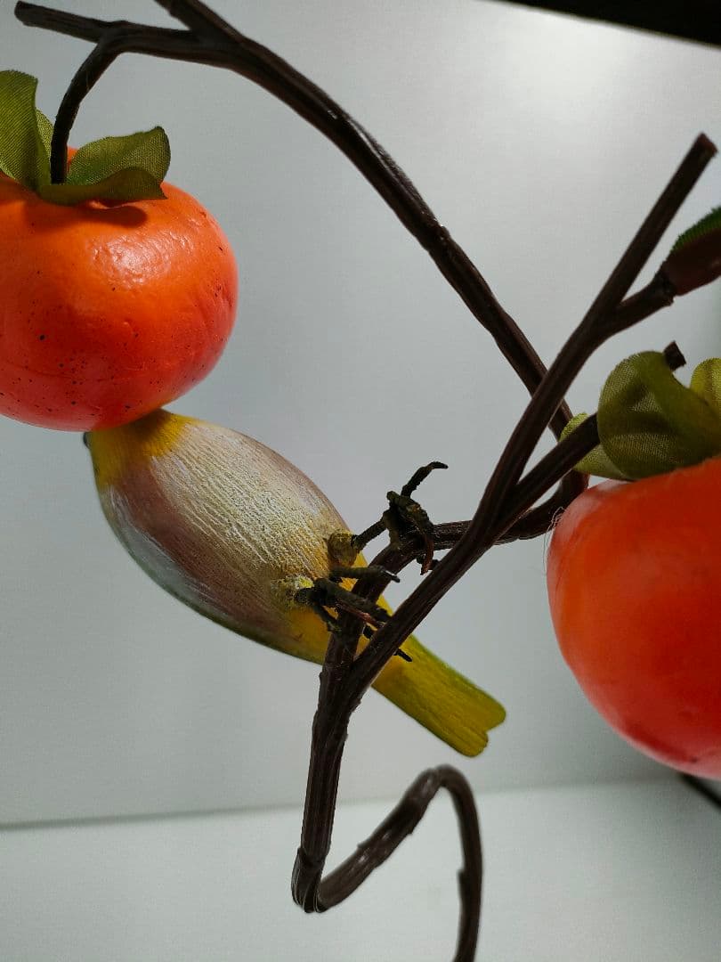 メジロ　バードカービング