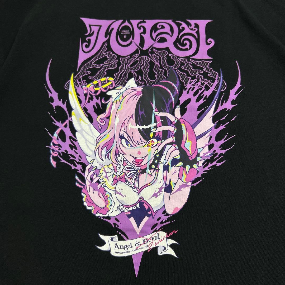スト6ジュリ×天鬼ぷるるコラボTシャツ REJECT size M - メルカリ