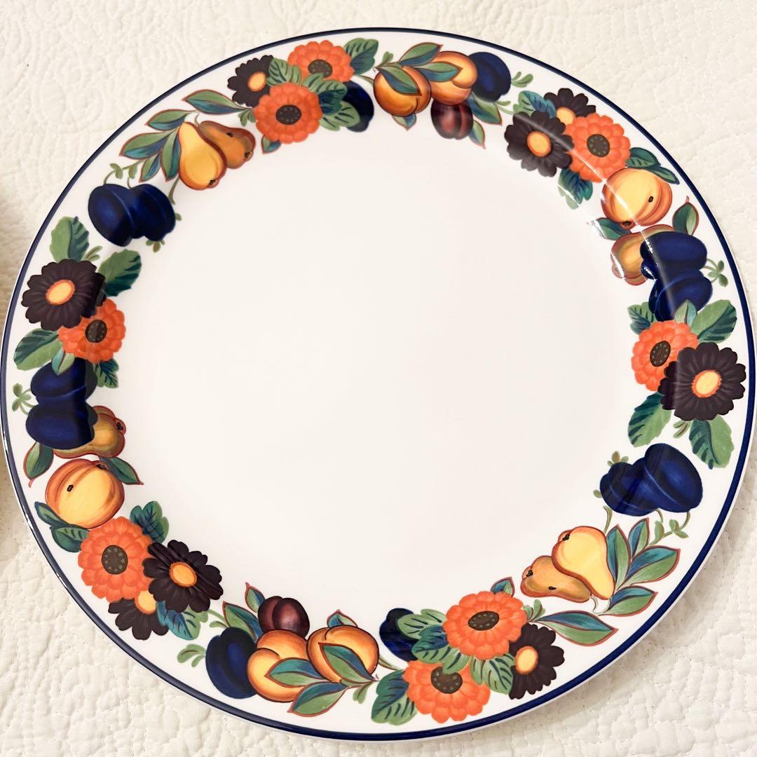 ㊶ロイヤルコペンハーゲン ゴールデンサマー プレート 26cm×2枚 大皿