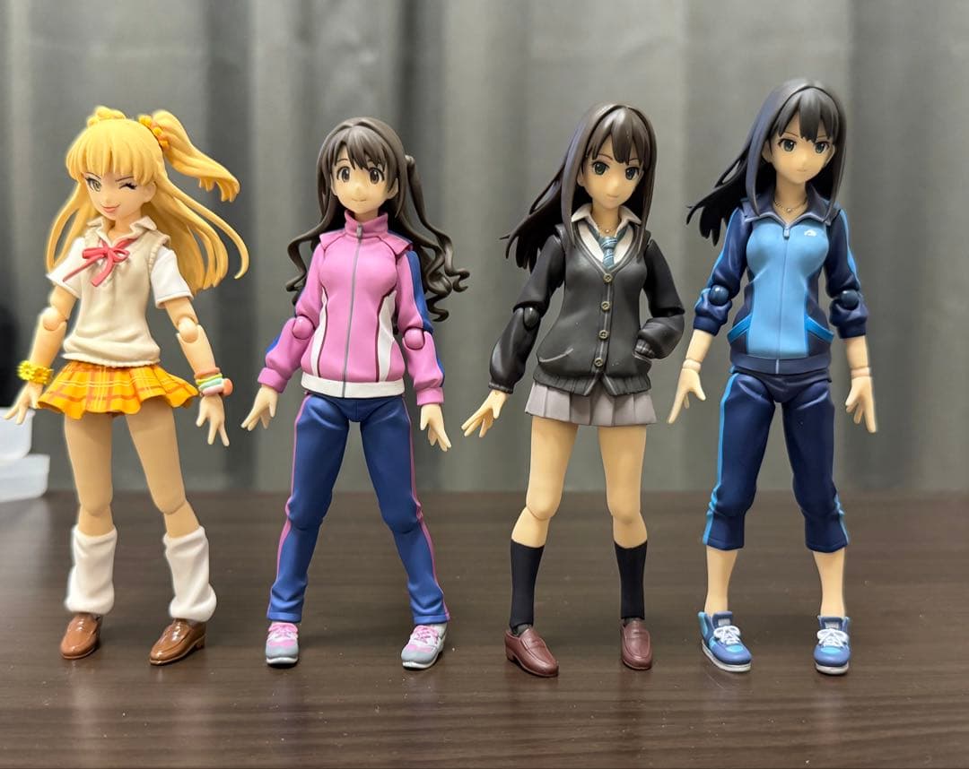 figma 11体セット イカ娘 島村卯月 渋谷凛 双葉杏 城ヶ崎美嘉 莉嘉 等