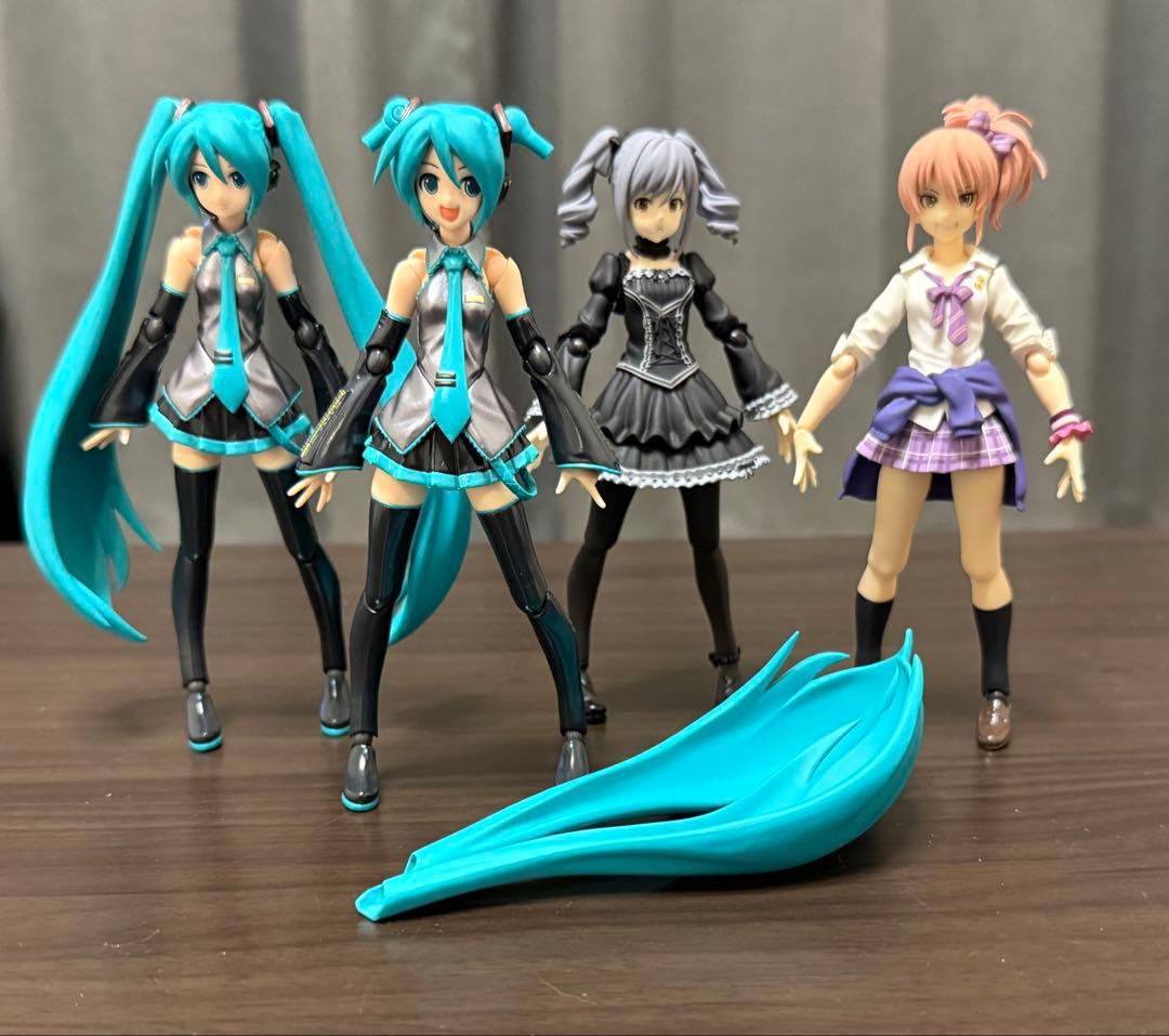 figma 11体セット イカ娘 島村卯月 渋谷凛 双葉杏 城ヶ崎美嘉 莉嘉 等