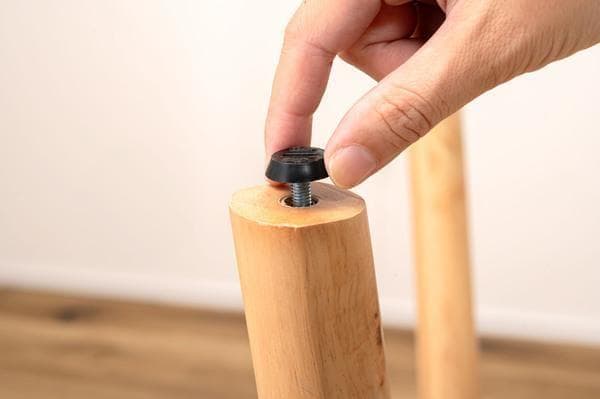 1人用 テーブル 壁寄せ おしゃれ 省スペース 角丸 HOW-001 N02