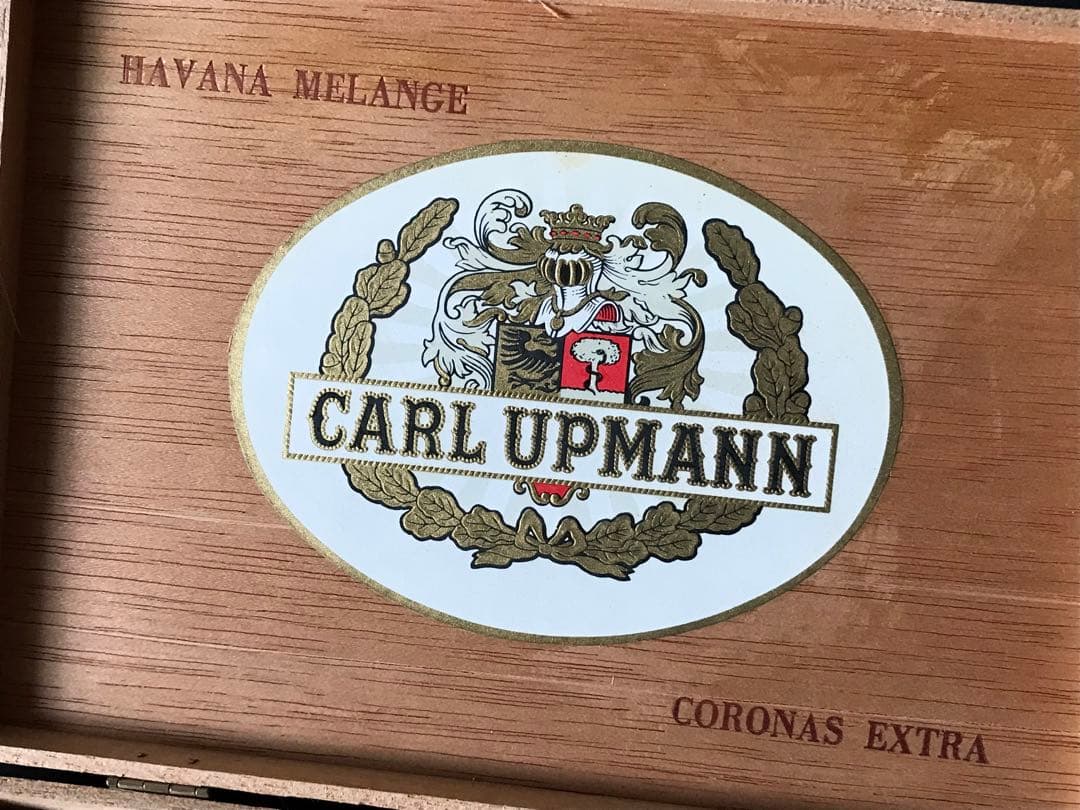 ビンテージ 葉巻ケース CARL UPMANNカールアップマン シガー 空箱