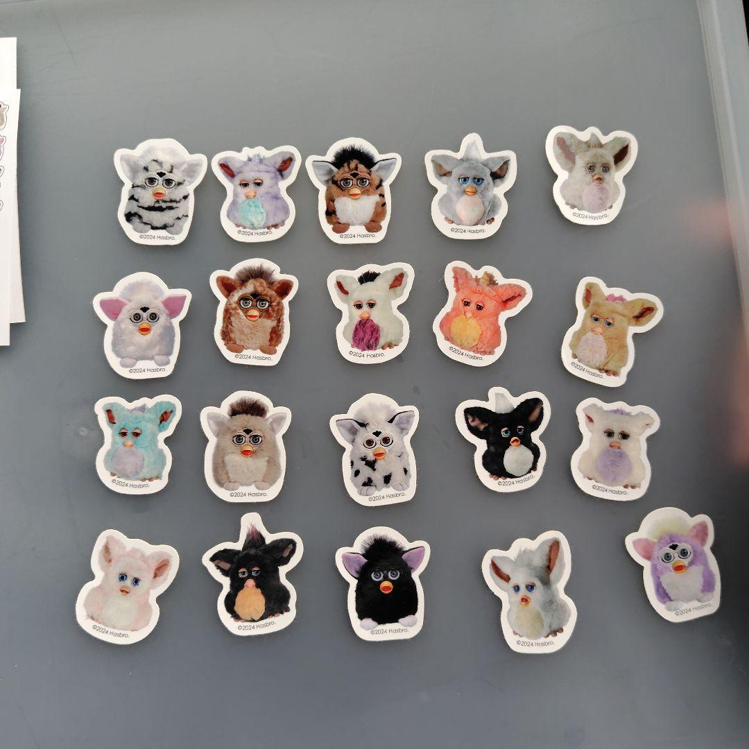 Furby ファービー フレークシール 全24柄のうち20柄 - メルカリ