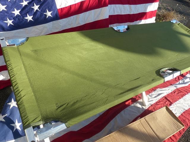 米軍実物 GIコット フォールディングコット 折り畳みベッド 野戦ベッド　40