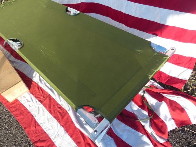 米軍実物 GIコット フォールディングコット 折り畳みベッド 野戦ベッド　40