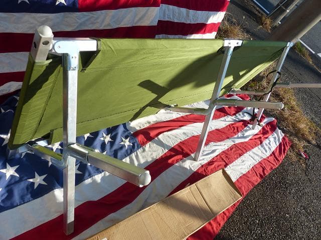 米軍実物 GIコット フォールディングコット 折り畳みベッド 野戦ベッド　40