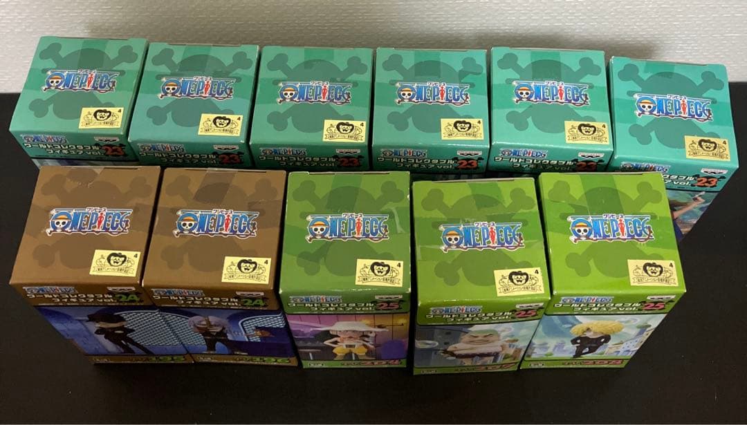 ワンピースワールドコレクタブルフィギュア　vol.23.24.25