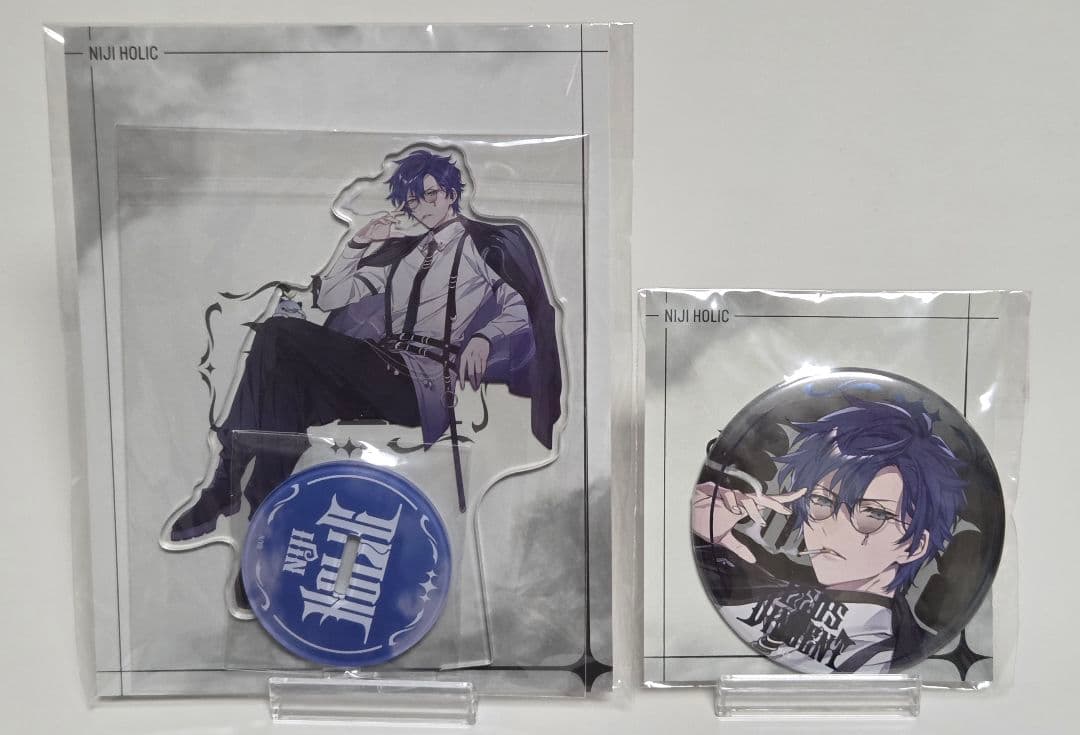 NIJI HOLIC レオス・ヴィンセント アクリルスタンド 缶バッジ - メルカリ