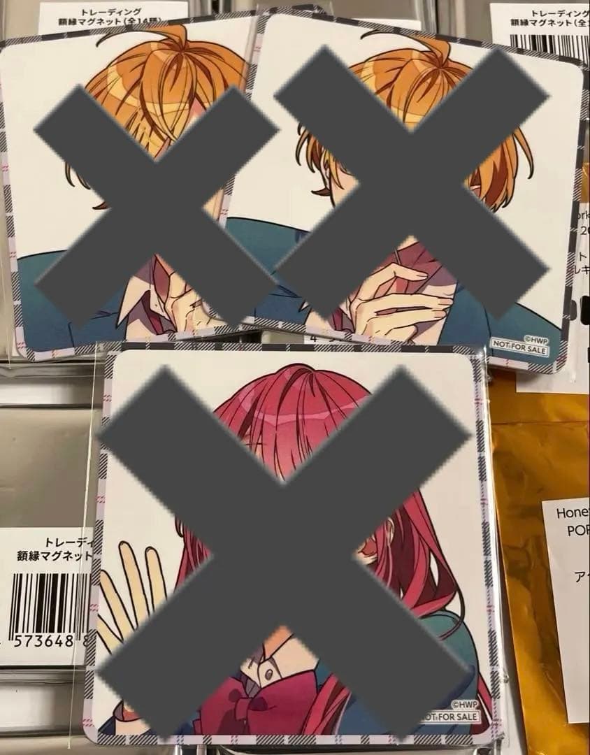 HoneyWorks アクリルキーホルダー、額縁マグネット