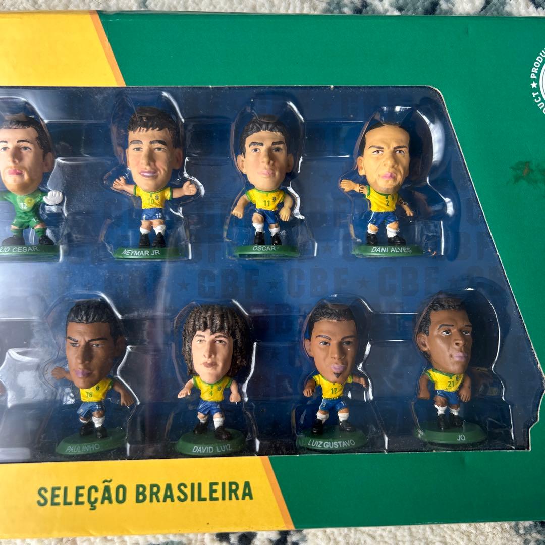 Soccer Starz 2014ブラジル代表フィギュアセット 11体入り