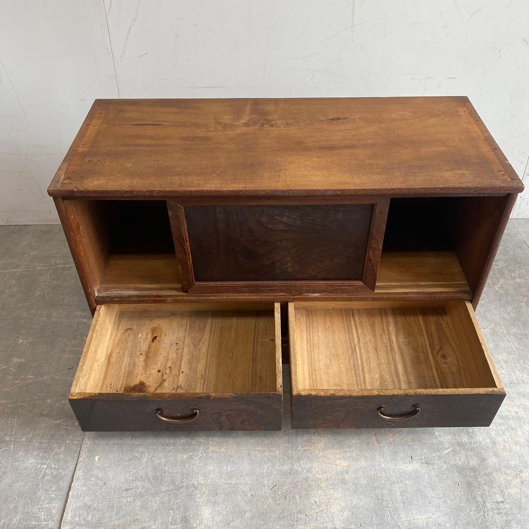 アンティーク 和箪笥 テレビ台 ローボード レトロ シャビー z419