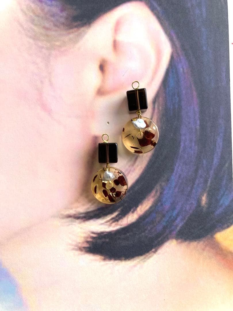 no.247 あこや真珠と秋のスモーキー