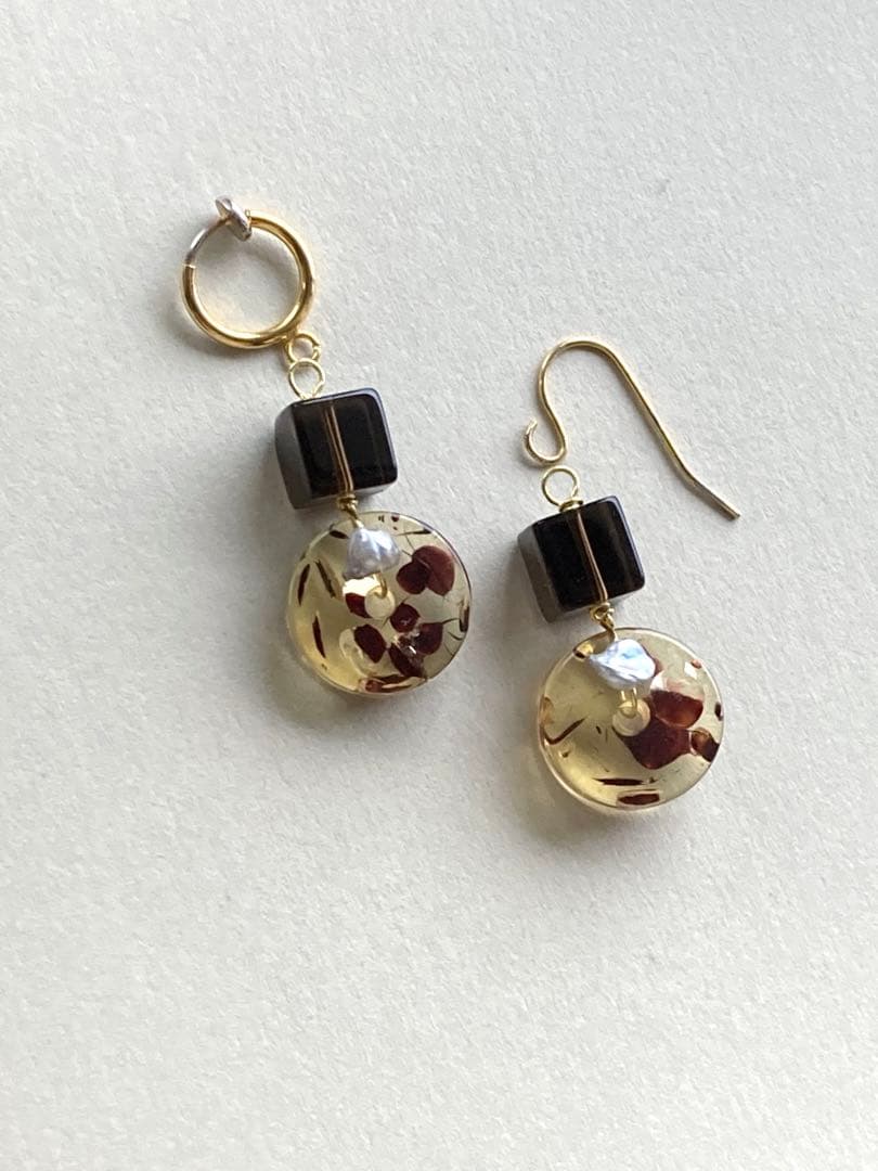 no.247 あこや真珠と秋のスモーキー