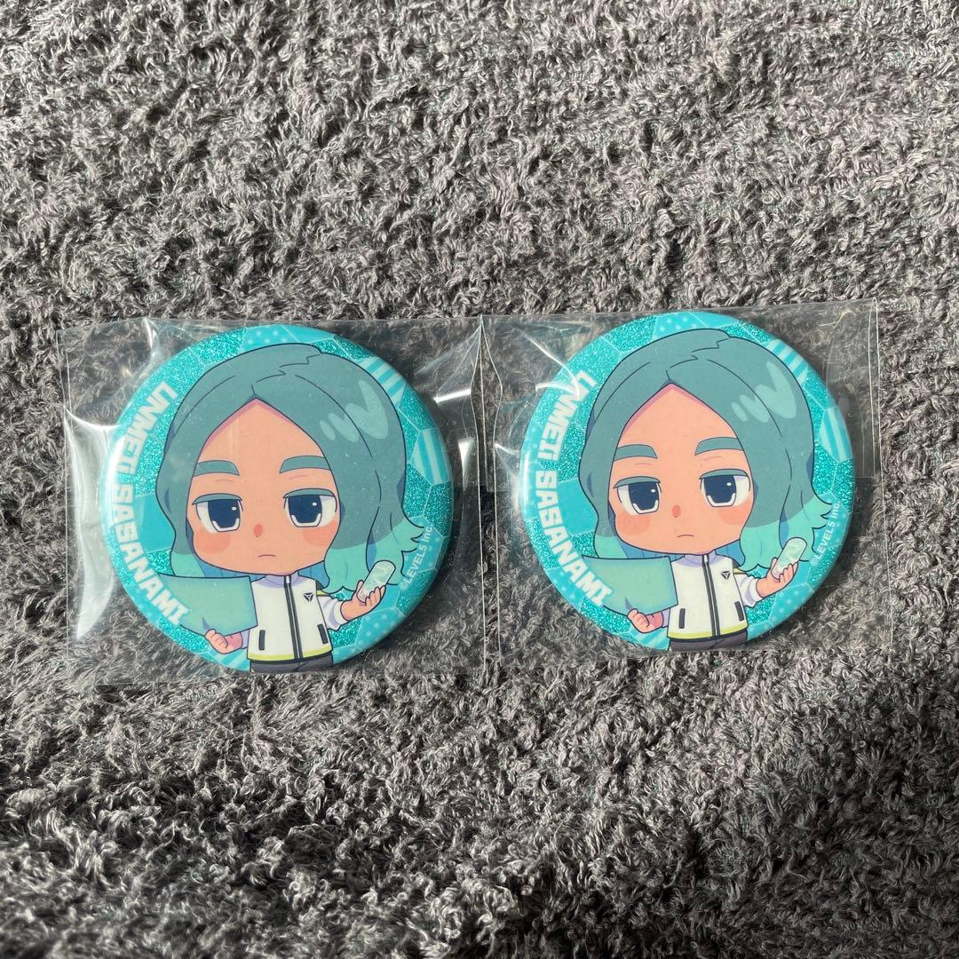 イナイレ ジョイポリス 缶バッジ 笹波 - メルカリ