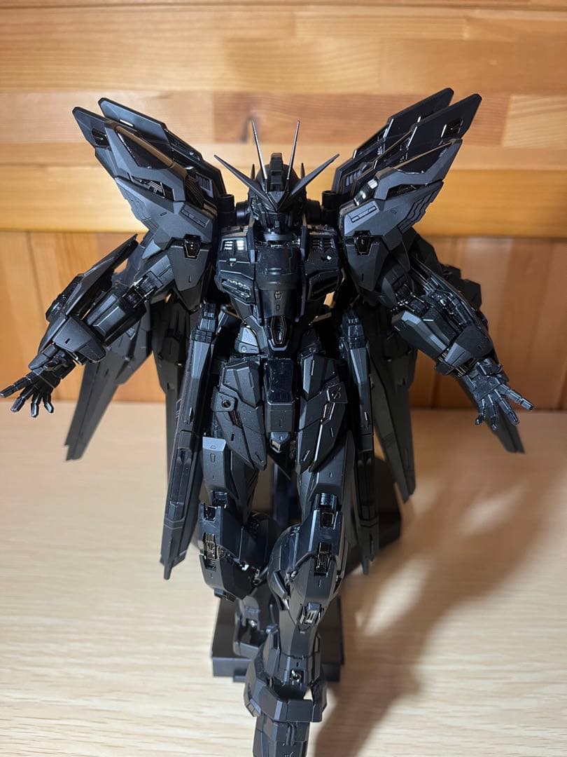 マキシムさま】ストライクフリーダムMGEX Midnight coating - メルカリ