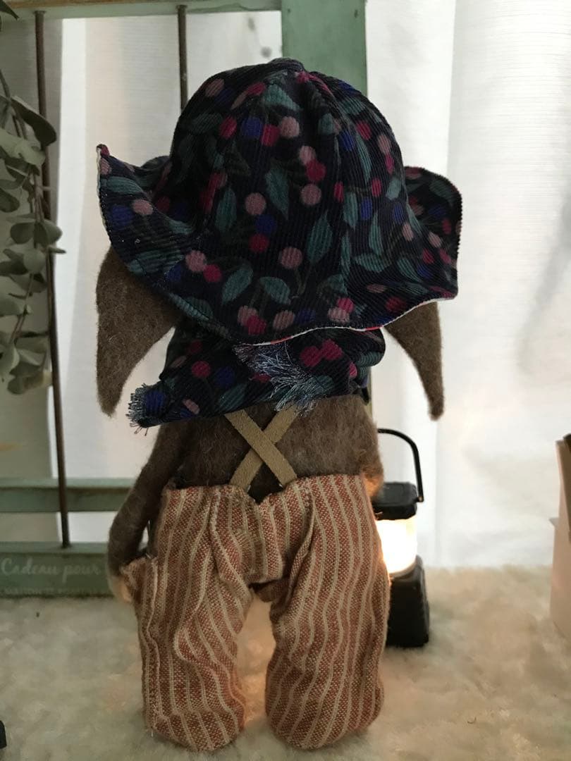 オーダー　フェイさん　チューリップハットとマフラー