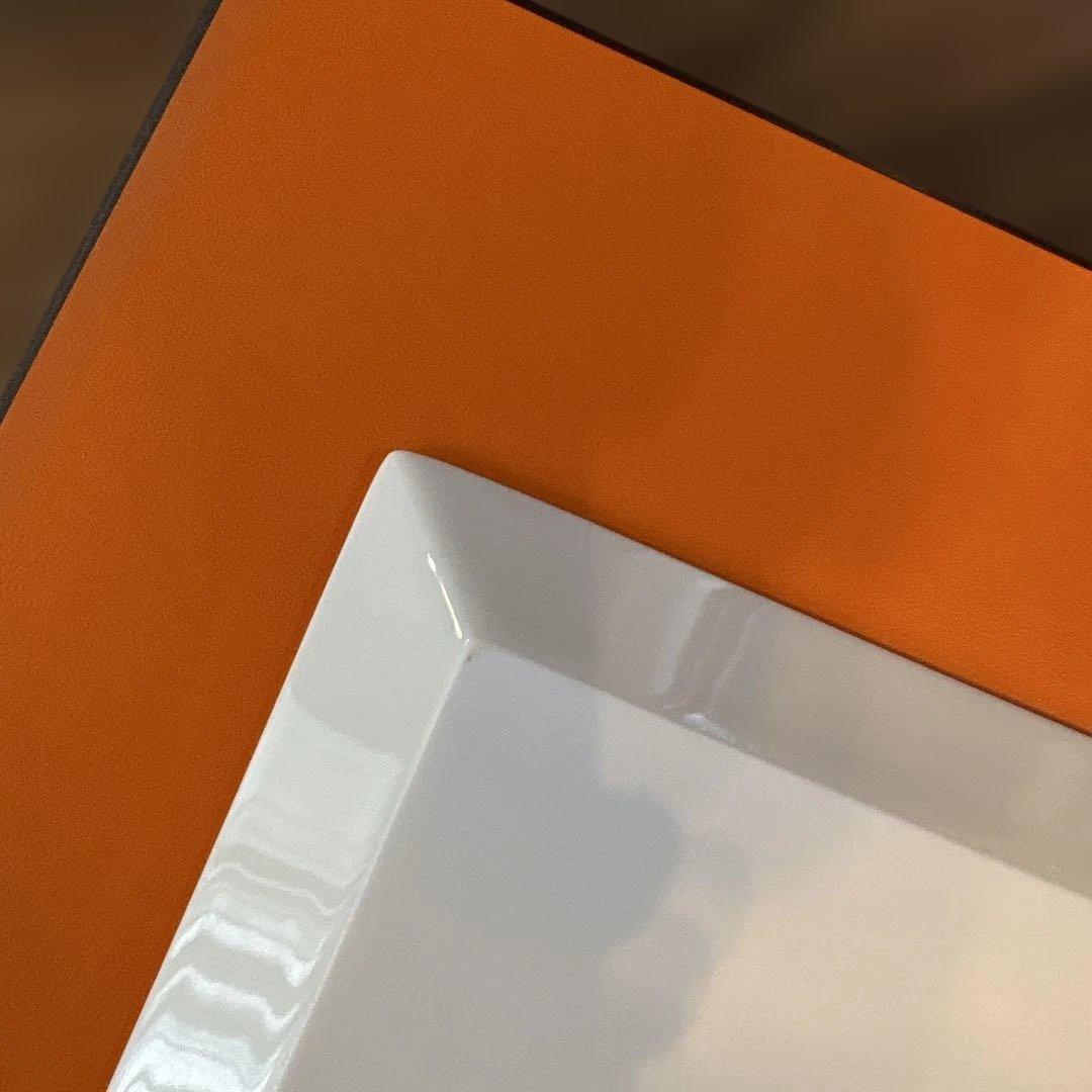 【新品未使用】HERMES スクエアプレート26.5cm