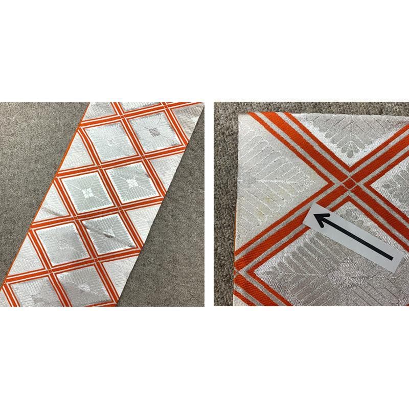 507ag24□七五三 七歳 女児 着物&袋帯 金駒刺繍 束ね熨斗□状態良好