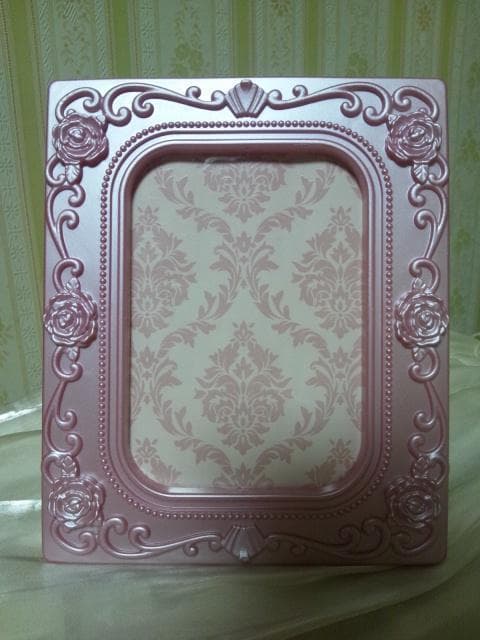 ローズ クラシカル フォトフレーム ピンク