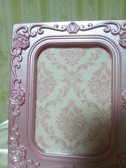 ローズ クラシカル フォトフレーム ピンク