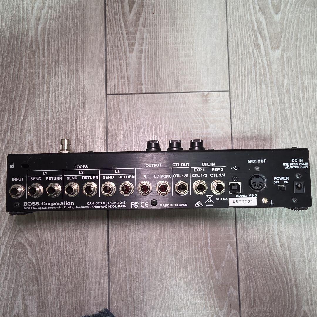BOSS MS-3 MULTI EFFECTS SWITCHER　FS7　セット