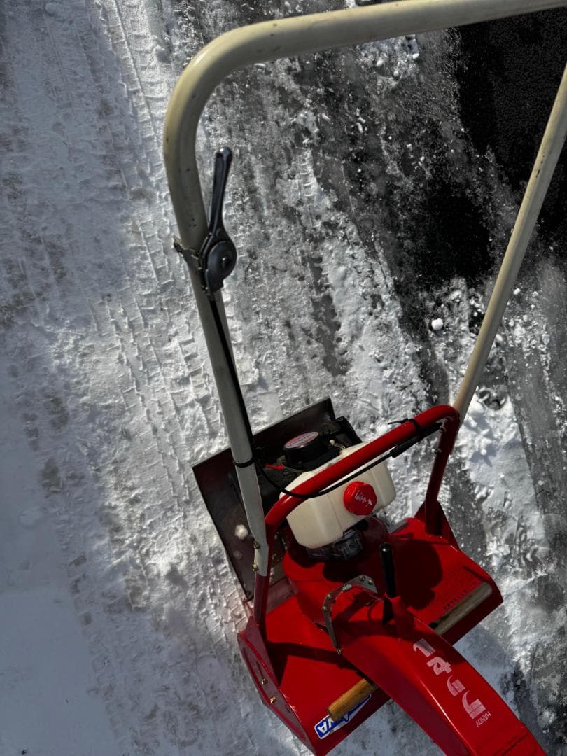 オガワ　ハンディ―ラッセル除雪機　HR-450　引取限定