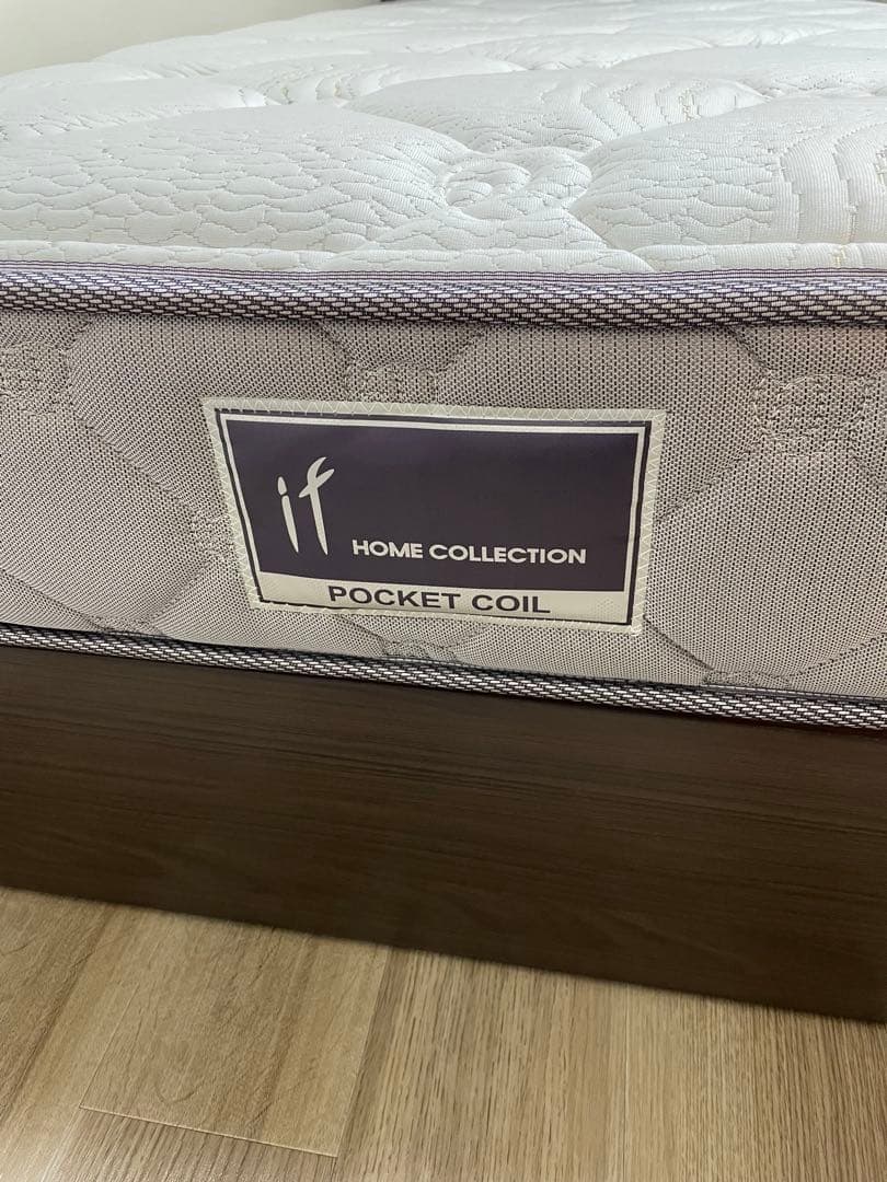 シングルベッド　東京インテリア　収納付き