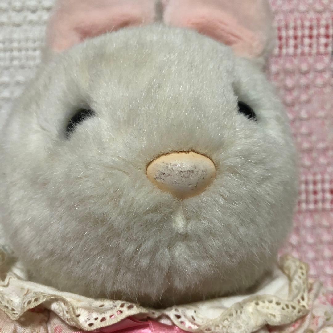 昭和レトロ ヴィンテージ ファースト社 うさぎ ぬいぐるみ 中古品