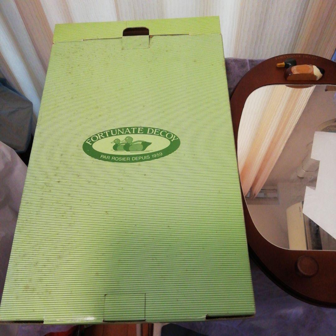 新品　ウォールミラー　手描絵付フォーチュネイト　デコイ　ROSIER