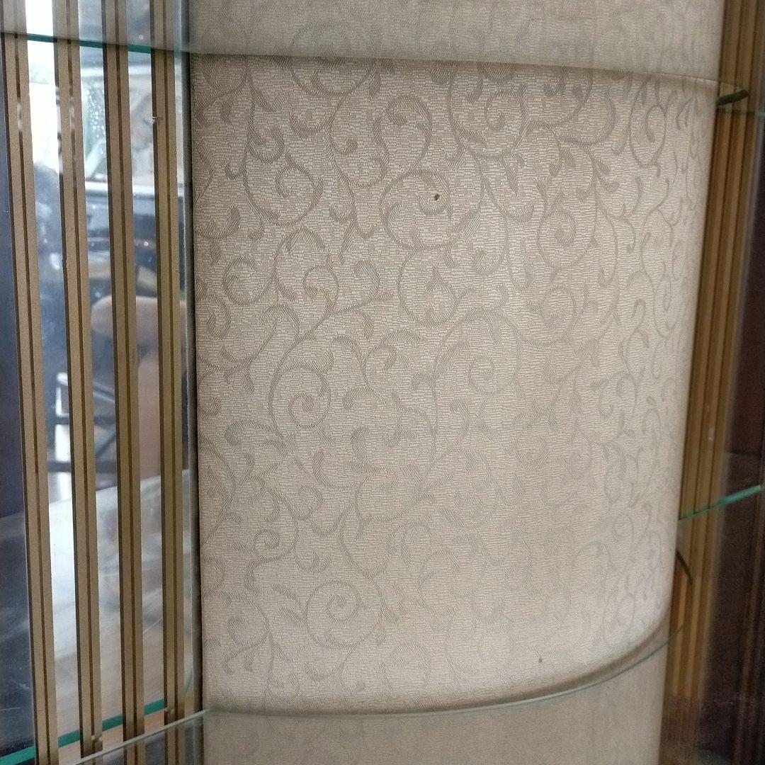 送料込 アンティークキャビネット飾り棚 猫脚