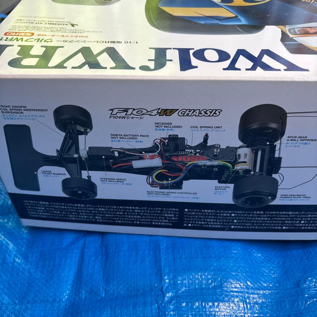 b*4様 TAMIYA Wolf WR1 1/10 RCカー ベアリング付 - メルカリ