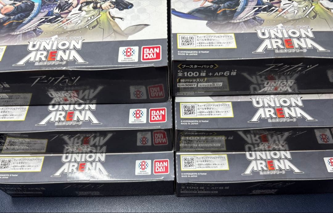 UNION ARENA ユニオンアリーナ アークナイツ 初販版6BOX - メルカリ