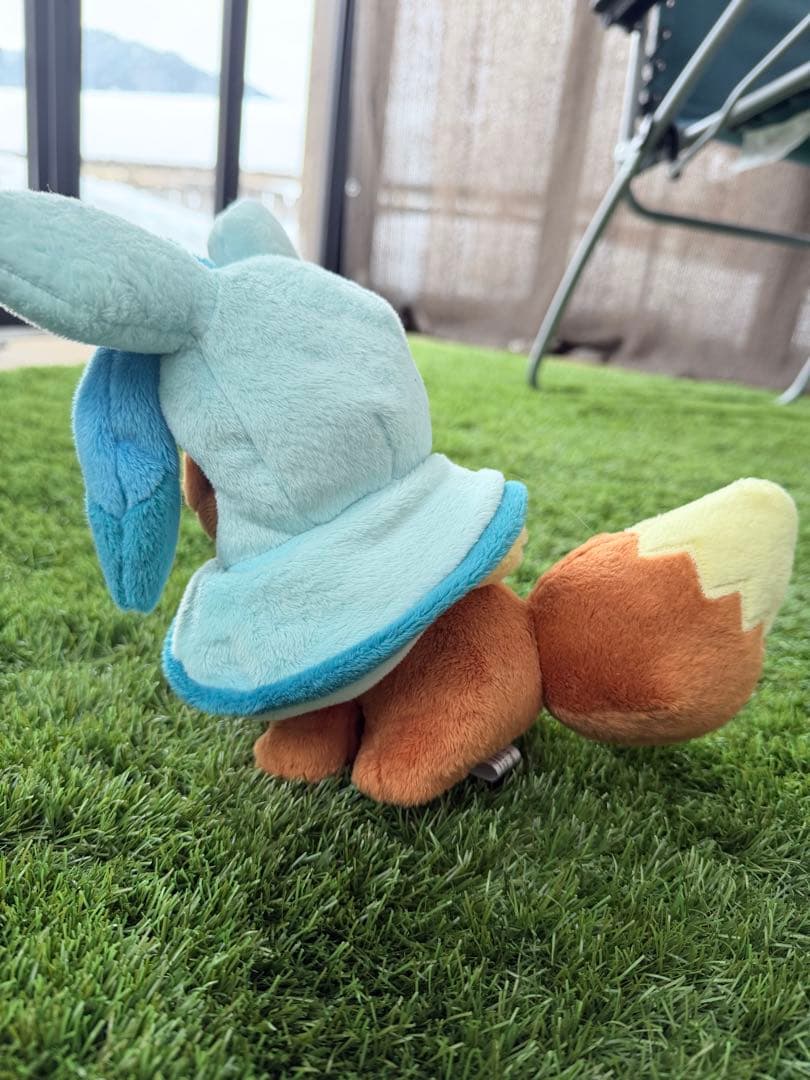 全てタグ付】ポケセン限定レア3体セット（イーブイ・カプコケコ