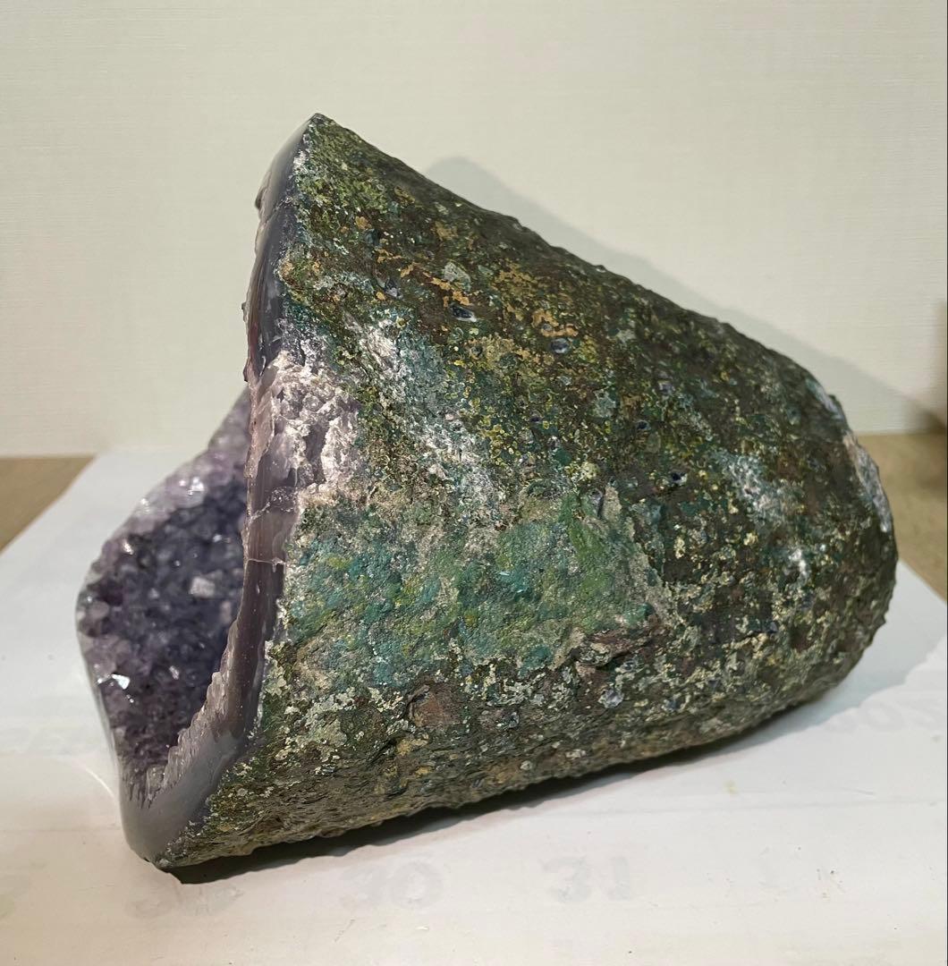 アメジストドーム 紫水晶 マネーボックス クリスタル パワーストーン 約3キロ