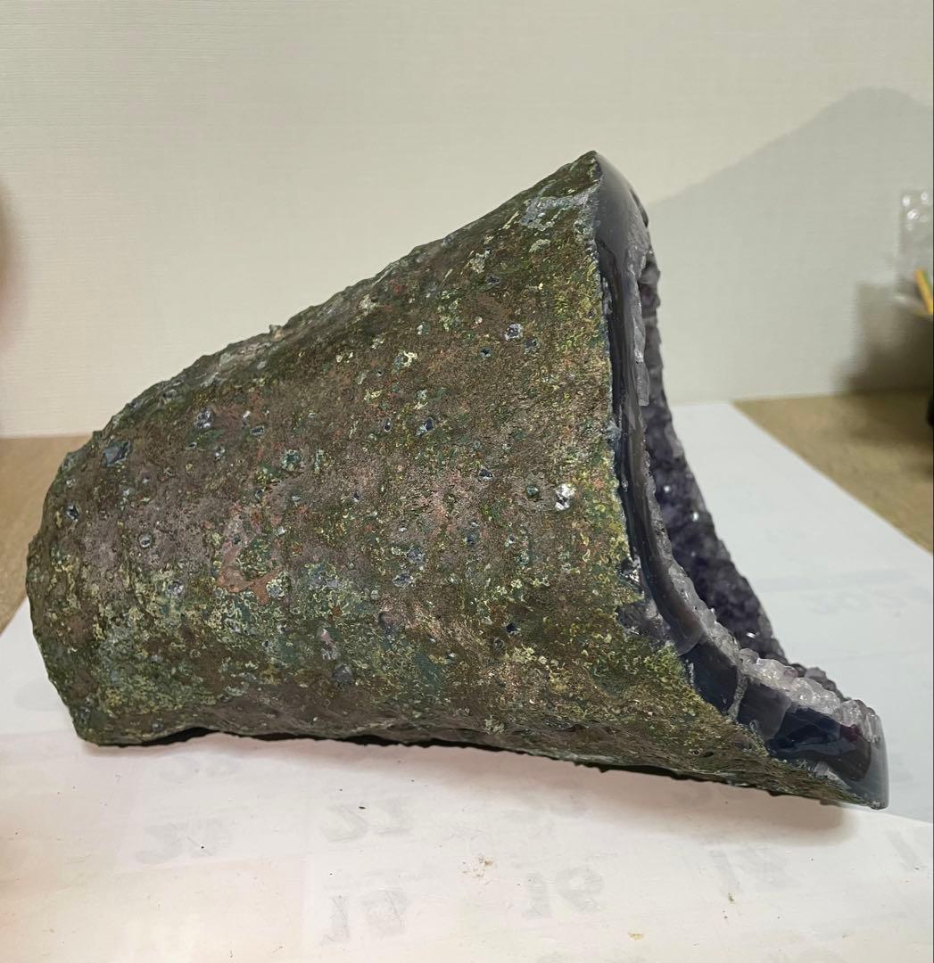 アメジストドーム 紫水晶 マネーボックス クリスタル パワーストーン 約3キロ