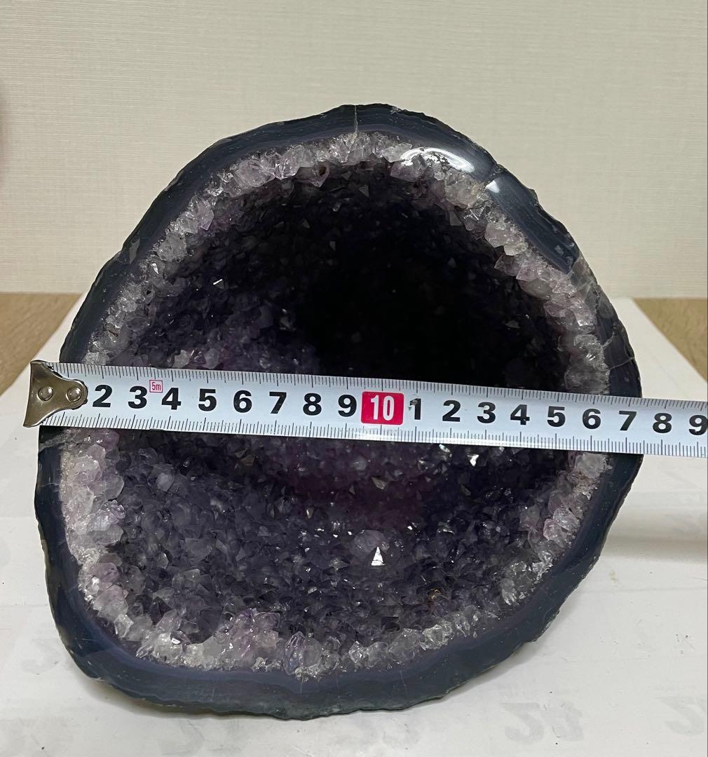 アメジストドーム 紫水晶 マネーボックス クリスタル パワーストーン 約3キロ