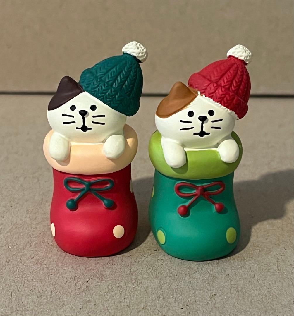 デコレ　コンコンブルconcombre リスのクリスマスツリー　お菓子のそり