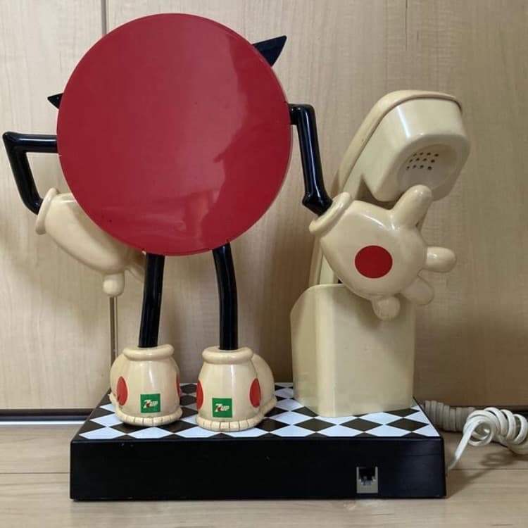 90's 7UP SPOT セブンアップ　電話　ヴィンテージ