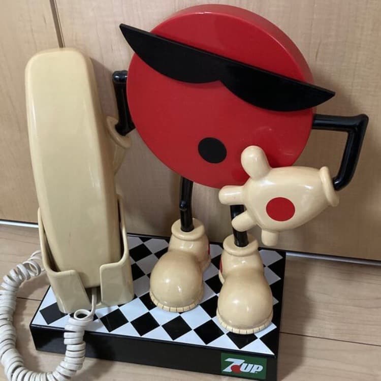 90's 7UP SPOT セブンアップ　電話　ヴィンテージ