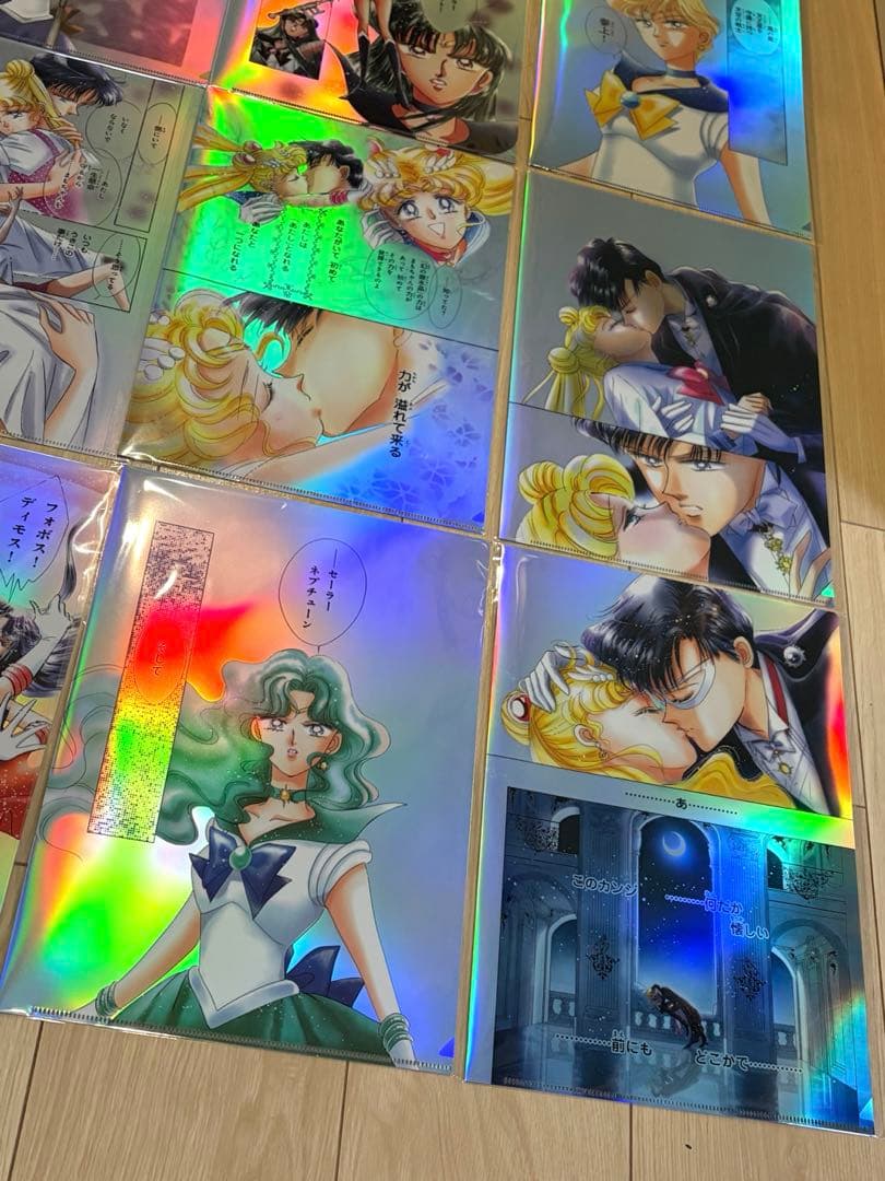 新品 セーラームーンカフェ 限定 2025オーロラクリアファイル 16枚