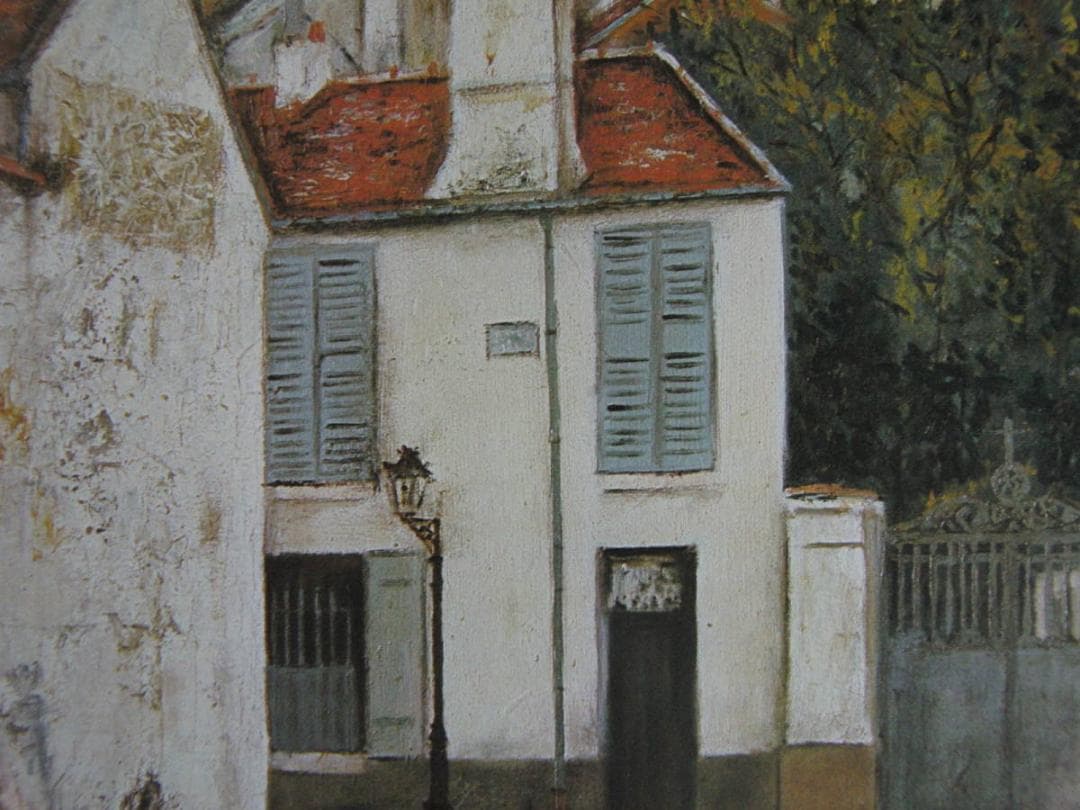 モーリス・ユトリロ、【サン＝マルグリット教会】、希少な額装用画集