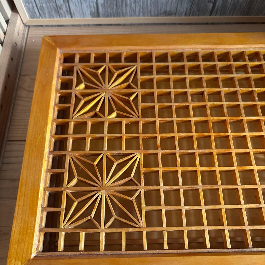 組子　組子膳　ハンドメイド