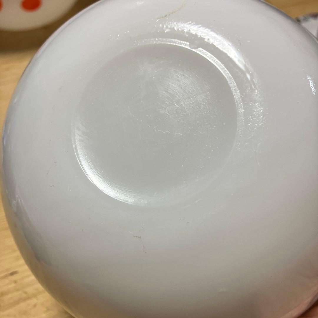 レア品　ヘーゼルアトラス　ミキシングボウルドット入れ子　ボウルセット