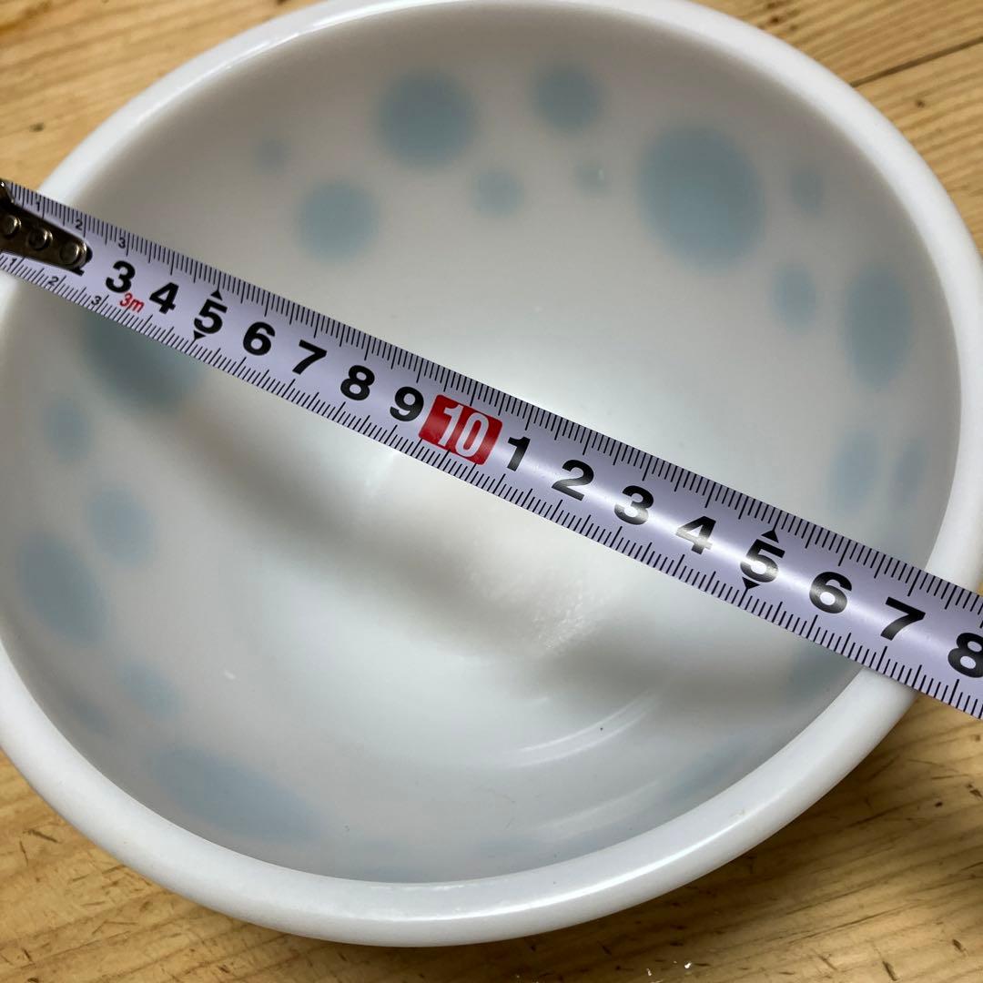 レア品　ヘーゼルアトラス　ミキシングボウルドット入れ子　ボウルセット