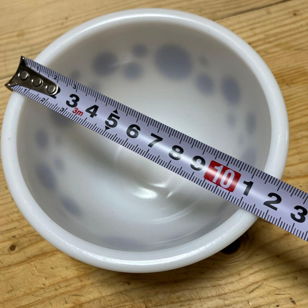 レア品　ヘーゼルアトラス　ミキシングボウルドット入れ子　ボウルセット