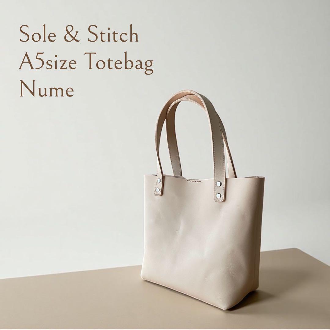 Sole & Stitch◆靴屋が作る革小物◆ A5サイズ／トートバッグ／ヌメ革