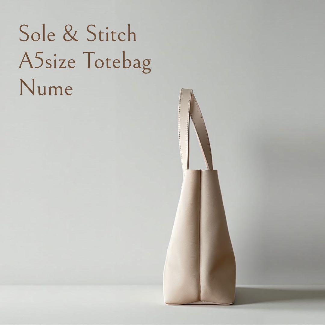 Sole & Stitch◆靴屋が作る革小物◆ A5サイズ／トートバッグ／ヌメ革
