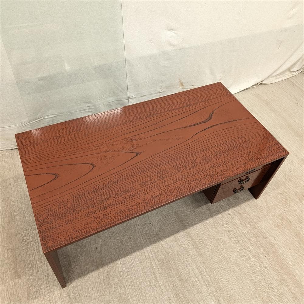 美品　文机　書院机　座敷机　帳場机　片袖　簿記机　書斎机　作業台　和家具　座敷