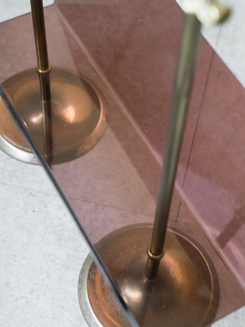 60-70's vintage アクリル マガジンラック/収納 レトロモダン